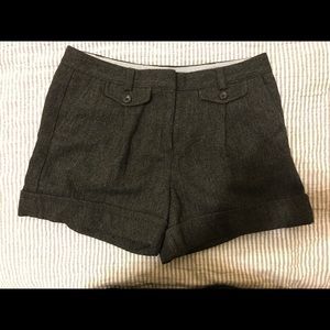 COPY - Wool Herringbone Shorts